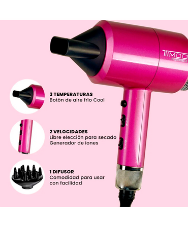 TIMCO SECADORA PRO COLLECTION 1600 W SY596