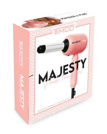TIMCO MAJESTY PEACH TOURMALINE SECADORA & TENAZA SDD104