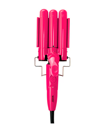 TIMCO WAFLERA CHERRY TENAZA RIZADADORA TRES BARRILES 22 MM TB337
