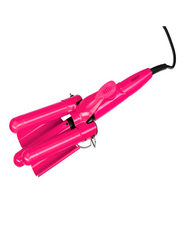 TIMCO WAFLERA CHERRY TENAZA RIZADADORA TRES BARRILES 22 MM TB337