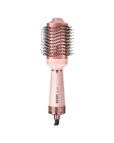 TIMCO CEPILLO SECADORA BARRIL DE CERAMICA Y KERATINA AJHB2007 ROSE GOLD