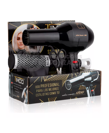 TIMCO SECADORA PQSM1800 COMBO 1800 + CEPILLO Y  TIJERA