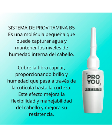 REVLON PROYOU THE MOISTURIZER AMPOLLETAS 10X15ML.