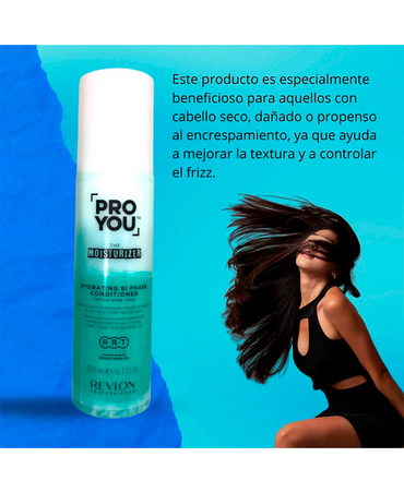 REVLON PRO YOU THE MOISTURIZER 2 PHASE 200 ML.