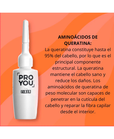 REVLON PROYOU THE FIXER AMPOLLETAS 10X15 ML.