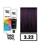 PROYOU PERMANENT COLOR 3.22 90 ML.