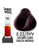 PROYOU PERMANENT COLOR 5.22 90 ML.