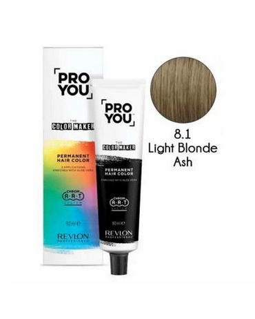 PROYOU PERMANENT COLOR 8.1 90 ML.