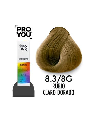 PROYOU PERMANENT COLOR 8.3 90 ML.