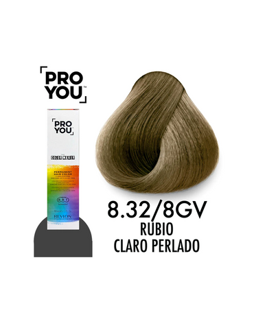 PROYOU PERMANENT COLOR 8.32 90 ML.