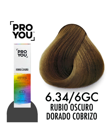 PROYOU PERMANENT COLOR 6.34 90 ML.