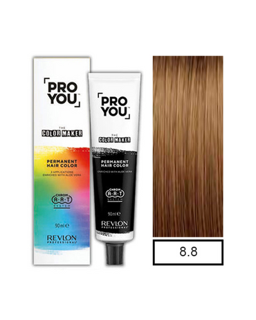 PROYOU PERMANENT COLOR 8.8 90 ML.