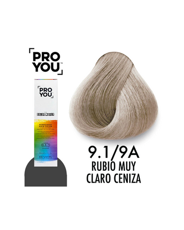 PROYOU PERMANENT COLOR 9.1 90 ML.