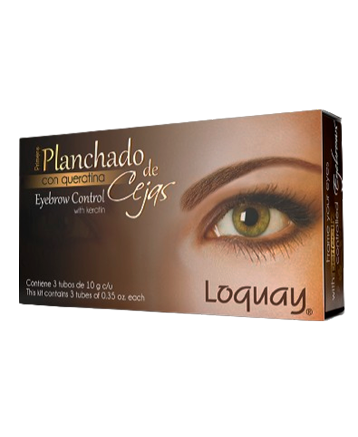 LOQUAY 0022 PRIMER PLANCHADO DE CEJAS CON QUERATINA