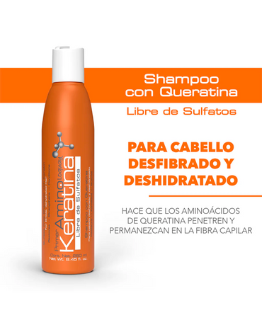 LOQUAY 0030 PRIMER AMINO KERATINA SHAMPOO 250 ML.