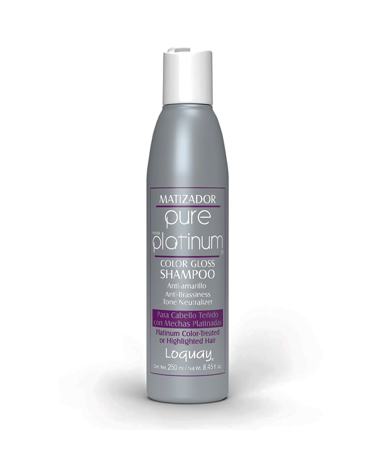 LOQUAY 0042 PRIMER PURE PLATINUM SHAMPOO 250 ML.