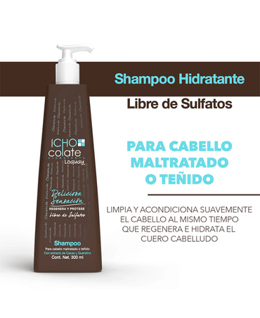 LOQUAY 0048 CHOCOLATE SHAMPOO 300 ML.