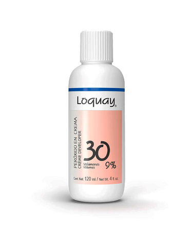 LOQUAY 0411  PEROXIDO EN CREMA 30 VOL. 120 ML.