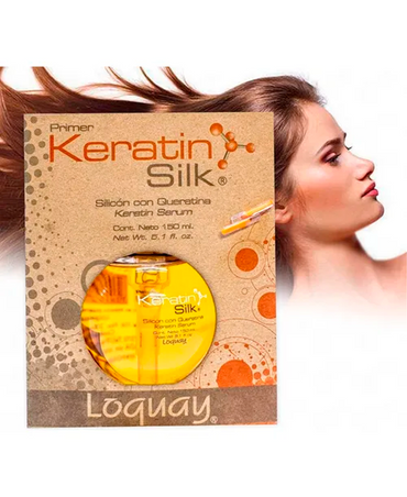 LOQUAY 0509 PRIMER KERATIN SILK SILICON CON QUERATINA