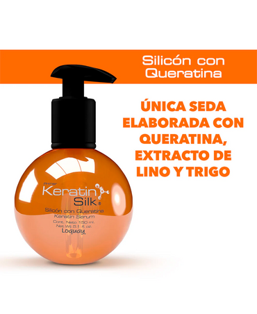 LOQUAY 0509 PRIMER KERATIN SILK SILICON CON QUERATINA