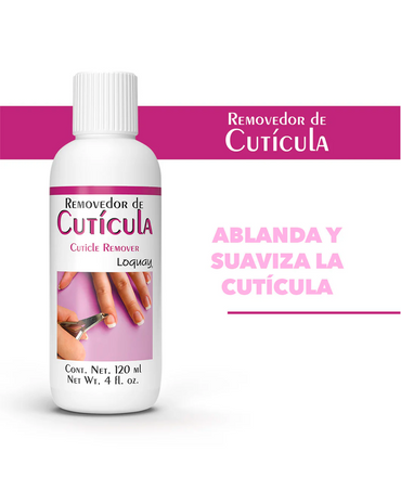 LOQUAY 0701 REMOVEDOR DE CUTICULA 120 ML.