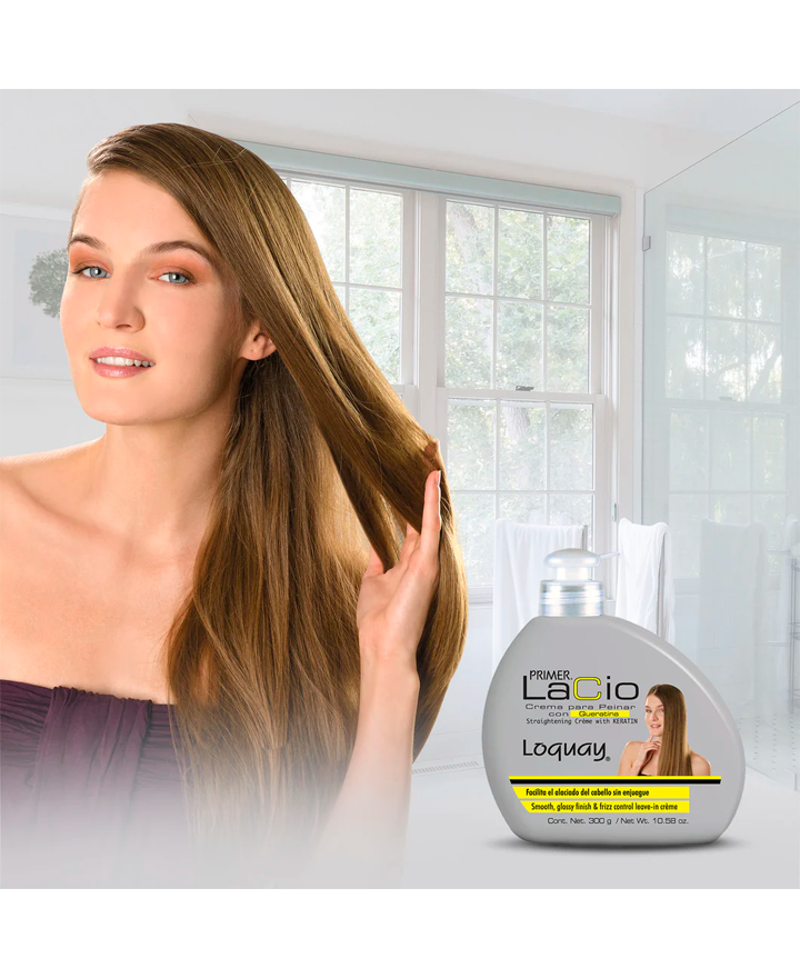 Loquay Crema Para El Pelo Con Keratina Primer Rizos Loquay Crema