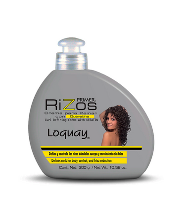 LOQUAY 0919 PRIMER RIZOS CREMA PARA PEINAR 300 ML.
