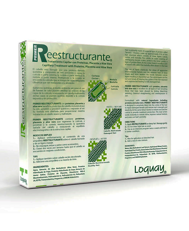LOQUAY 3002 PRIMER REESTRUCTURANTE AMPOLLETAS 6X15 ML.