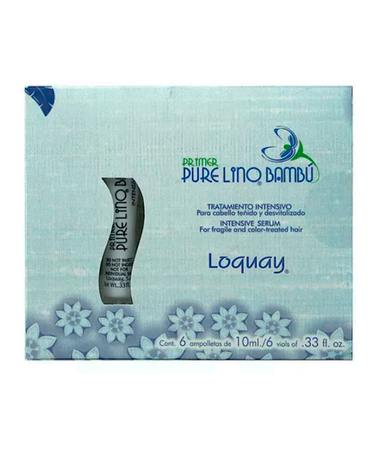 LOQUAY 3006 PRIMER PURE LINO BAMBU AMP. C/6 10 ML. INTENSO RENOVADOR