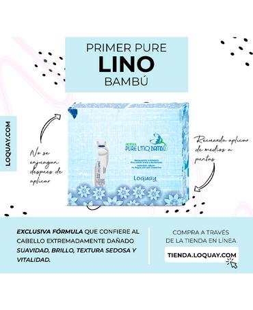 LOQUAY 3006 PRIMER PURE LINO BAMBU AMP. C/6 10 ML. INTENSO RENOVADOR