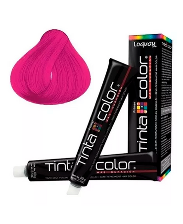 LOQUAY TINTA COLOR 6013 SEMI PERMANENTE FUCSIA