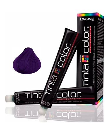 LOQUAY TINTA COLOR 6016 SEMI PERMANENTE VIOLETA