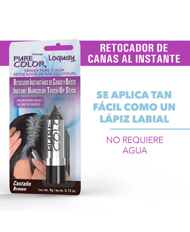 LOQUAY 6021 RETOCADOR INSTANTÁNEO DE CANAS CASTAÑO 4G.
