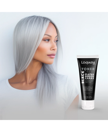 LOQUAY BLACK TONER CREAM 225 GRS.