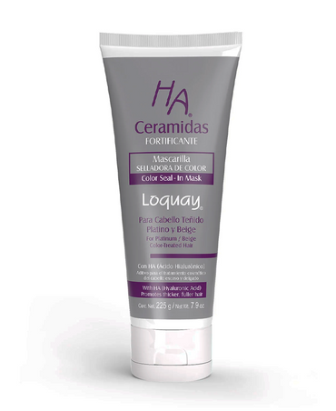 LOQUAY 7020 HA CERAMIDAS MASCARILLA TONOS PLATINOS Y BEIGES 225 G.