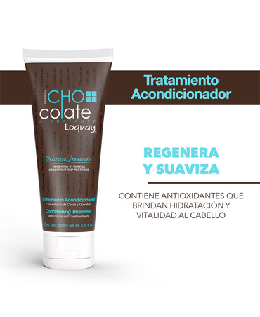 LOQUAY 7044 CHOCOLATE TRATAMIENTO ACONDICIONADOR 250 ML.