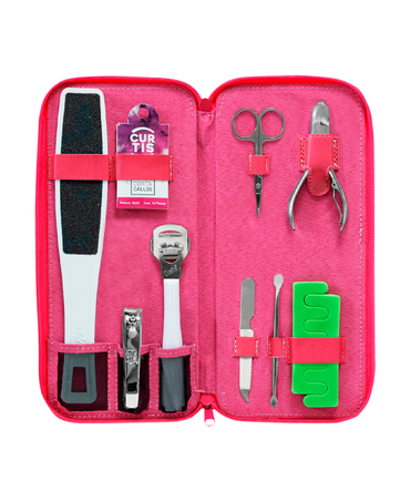 CURTIS EPCRM02 ESTUCHE PARA PIES FUCSIA/MORADO