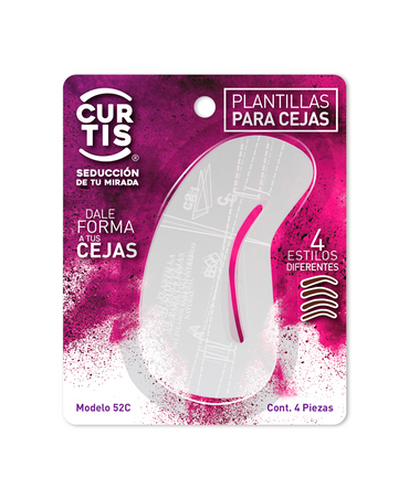 CURTIS 52C PLANTILLAS PARA CEJAS C/4 PZAS.