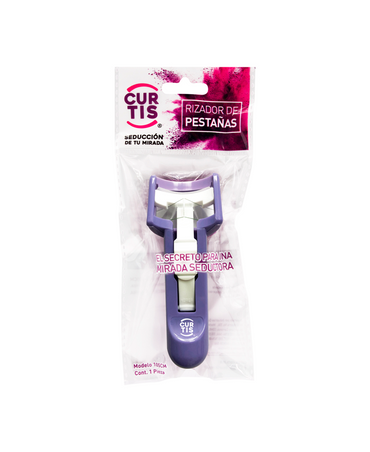 CURTIS 105-CM RIZADOR PLASTICO MORADO