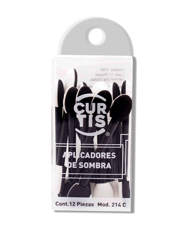 CURTIS 214-C APLICADORES DE SOMBRAS C/12 PZAS.