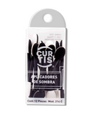 CURTIS 214-C APLICADORES DE SOMBRAS C/12 PZAS.
