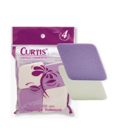 CURTIS ESPONJAS ROMBO 4 PZAS. 312C