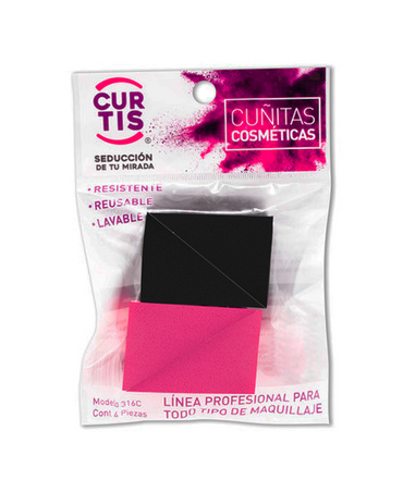 CURTIS 316-C ESPONJA QUESITOS C/4 PZAS.