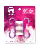 CURTIS CEPILLO PARA UÑAS C/ 2 PIEZAS.917-C