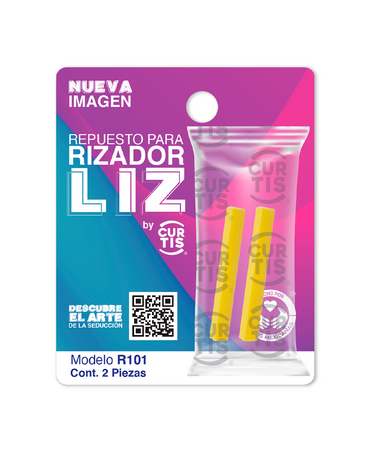 CURTIS R-101 LIZ REPUESTO P/ RIZADOR C/2