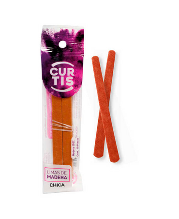 CURTIS 405-C LIMAS DE MADERA C/10 PZAS. CHICAS