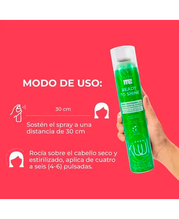KUUL GLOW ME SHINE SPRAY 250 ML.