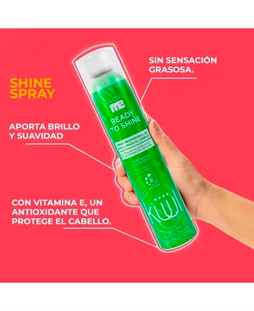 KUUL GLOW ME SHINE SPRAY 250 ML.