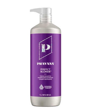 PRAVANA PERFECT BLONDE TONING SHAMPOO 1 LT . 2025