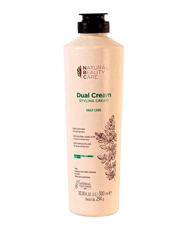 NBC DUAL CREAM DOBLE ACCION PARA RIZOS O LACIOS 300 ML.